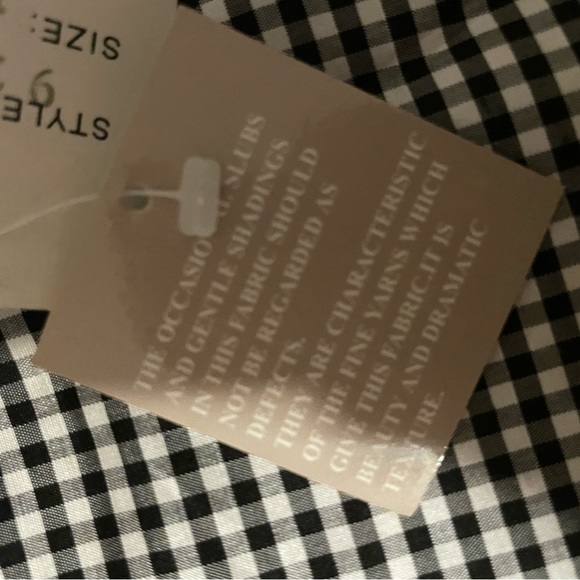 Poetic Silk Check Embroidered Top and Bottom - Picture 10 of 11